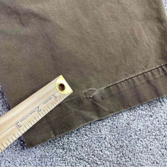 Abercrombie & Fitch Pants Men's 36X32* Tan Weathered Chino Straight Casual - Picture 5 of 15